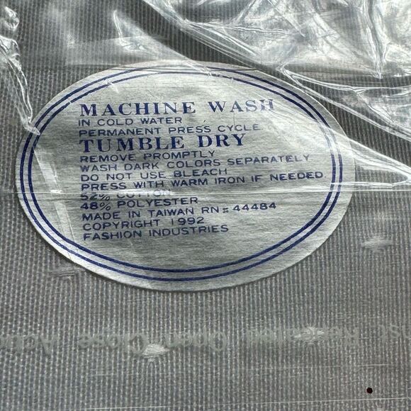 Vintage New Easter Egg Floral 70" ROUND Tablecloth Spring Fantasy Purple Green - Picture 8 of 12